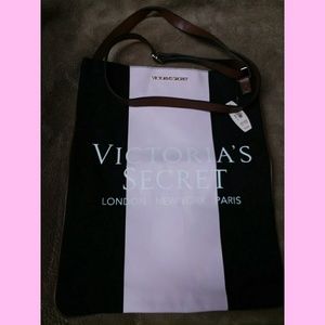Victoria's Secret Pink & black tote